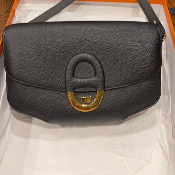 Hermes Handbags - Gently used Hermès Cherche  MIDI yellow hardware receipt copy only no original